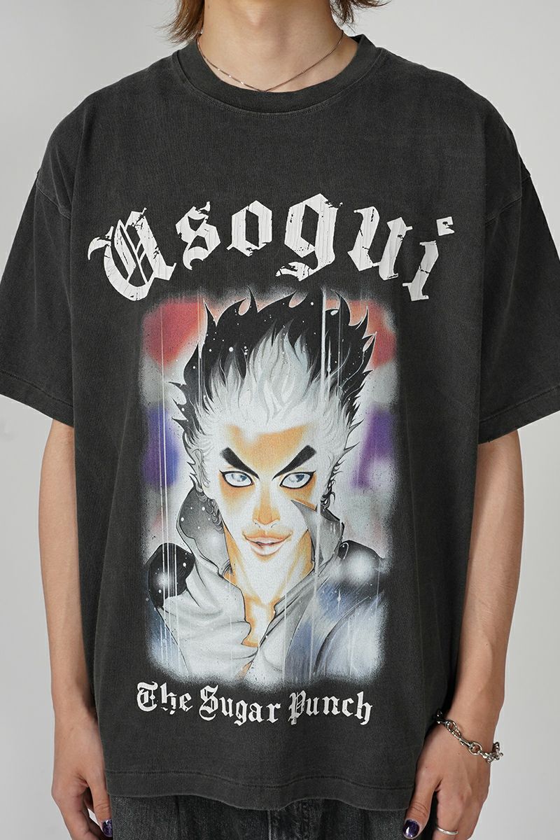 THE SUGAR PUNCH(シュガーパンチ)嘘喰い S/S T-Shirt 斑目貘 半袖Tシャツ TUSM24SM001 -1