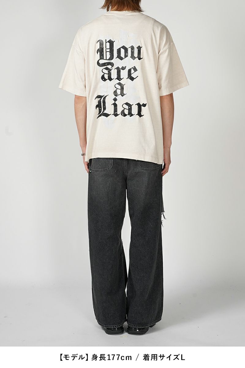 THE SUGAR PUNCH(シュガーパンチ)嘘喰い S/S T-Shirt 斑目貘 半袖Tシャツ TUSM24SM001 -7