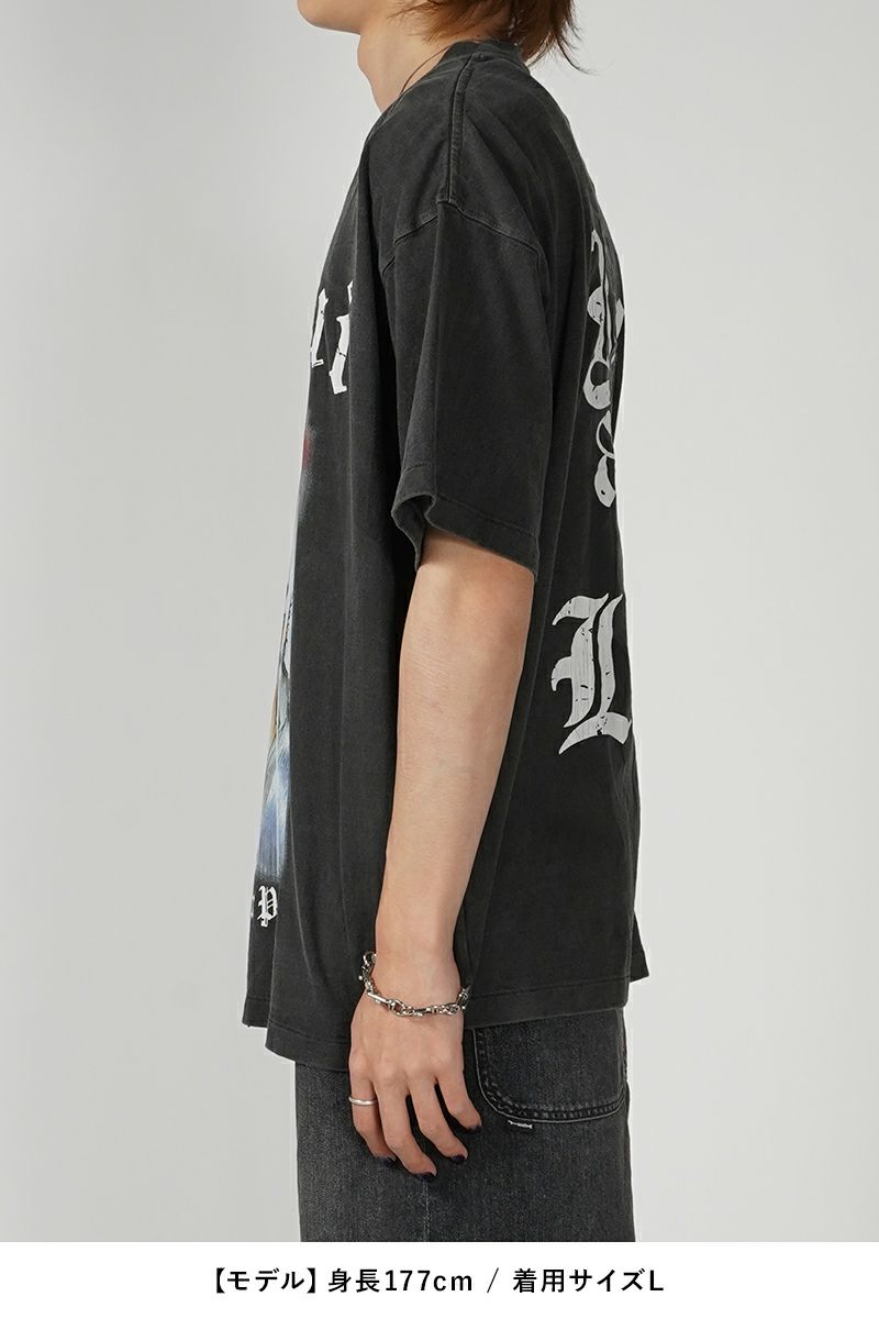 THE SUGAR PUNCH(シュガーパンチ)嘘喰い S/S T-Shirt 斑目貘 半袖Tシャツ TUSM24SM001 -9