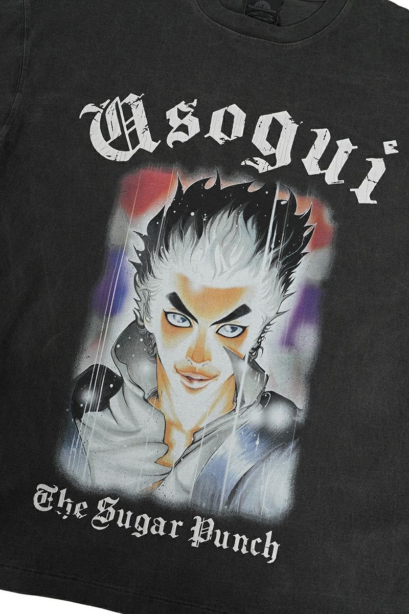 THE SUGAR PUNCH(シュガーパンチ)嘘喰い S/S T-Shirt 斑目貘 半袖Tシャツ TUSM24SM001 -11