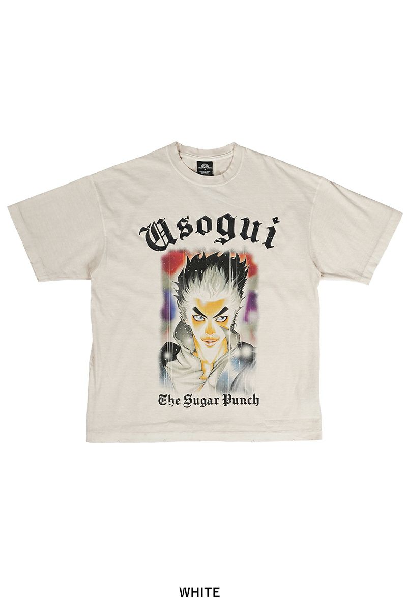 THE SUGAR PUNCH(シュガーパンチ)嘘喰い S/S T-Shirt 斑目貘 半袖Tシャツ TUSM24SM001 -14