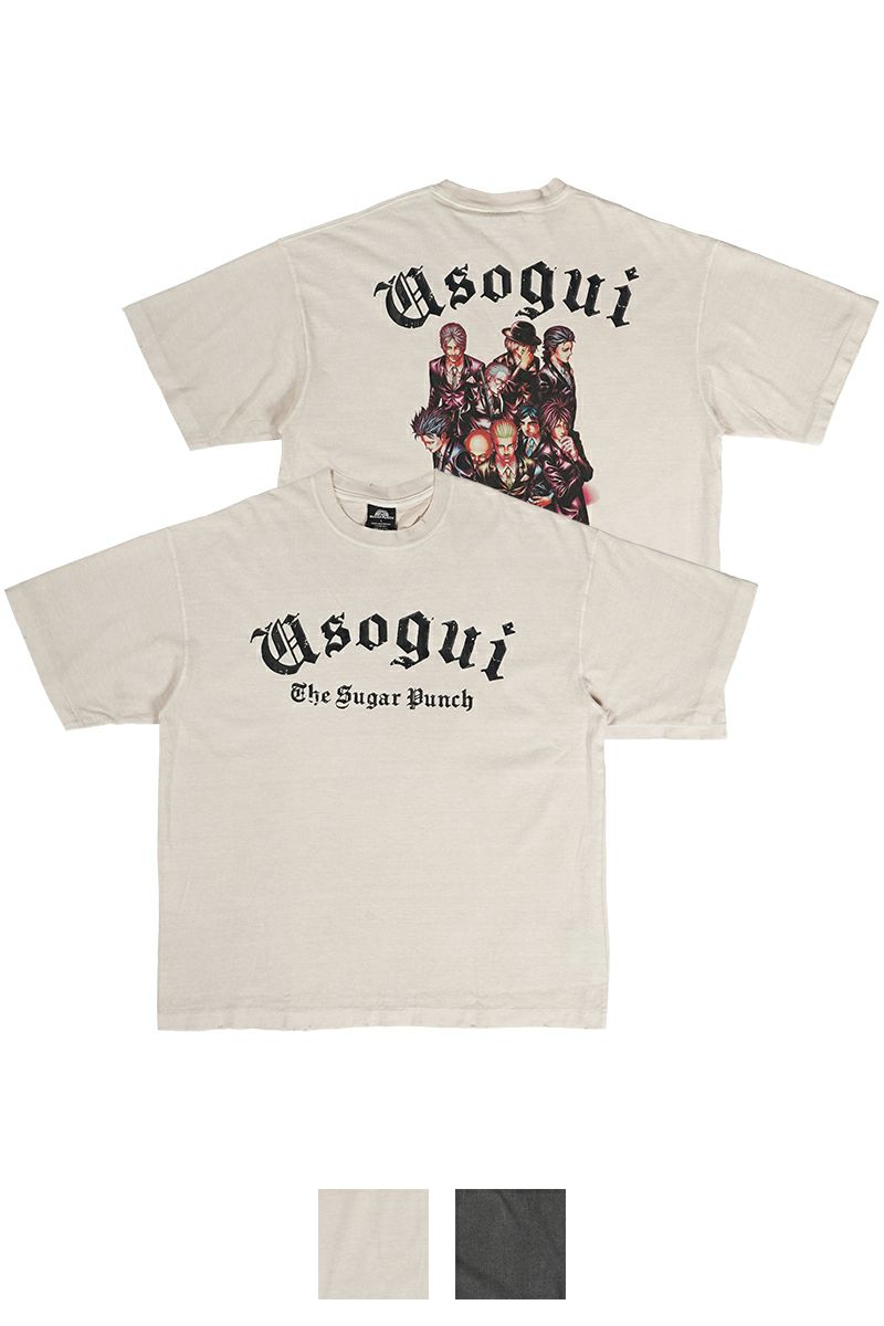 THE SUGAR PUNCH(シュガーパンチ)嘘喰い S/S T-Shirt 賭郎立会人 半袖Tシャツ TUSM24SM005