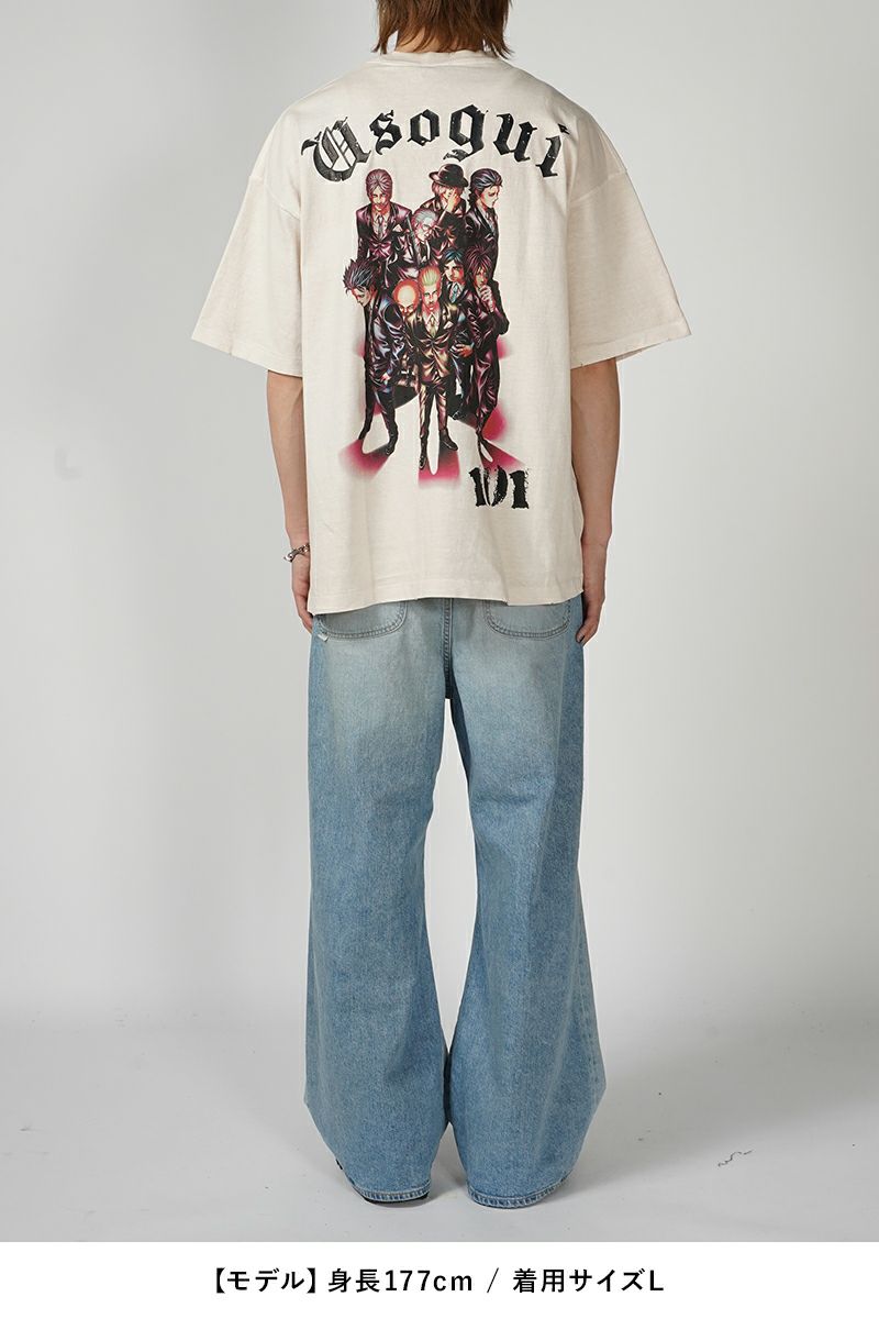 THE SUGAR PUNCH(シュガーパンチ)嘘喰い S/S T-Shirt 賭郎立会人 半袖Tシャツ TUSM24SM005 -5