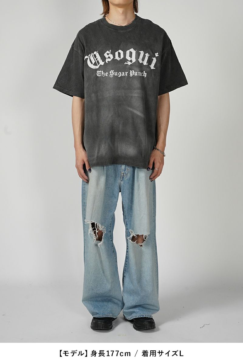 THE SUGAR PUNCH(シュガーパンチ)嘘喰い S/S T-Shirt 賭郎立会人 半袖Tシャツ TUSM24SM005 -6