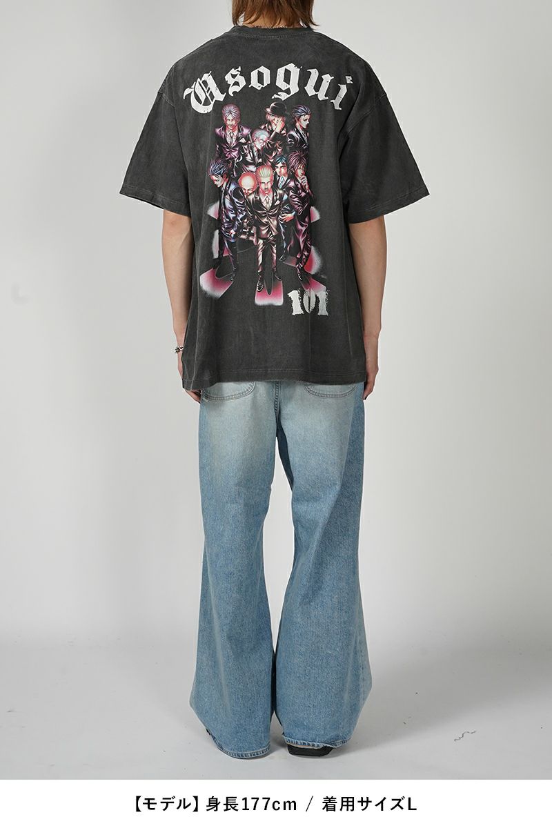 THE SUGAR PUNCH(シュガーパンチ)嘘喰い S/S T-Shirt 賭郎立会人 半袖Tシャツ TUSM24SM005 -7