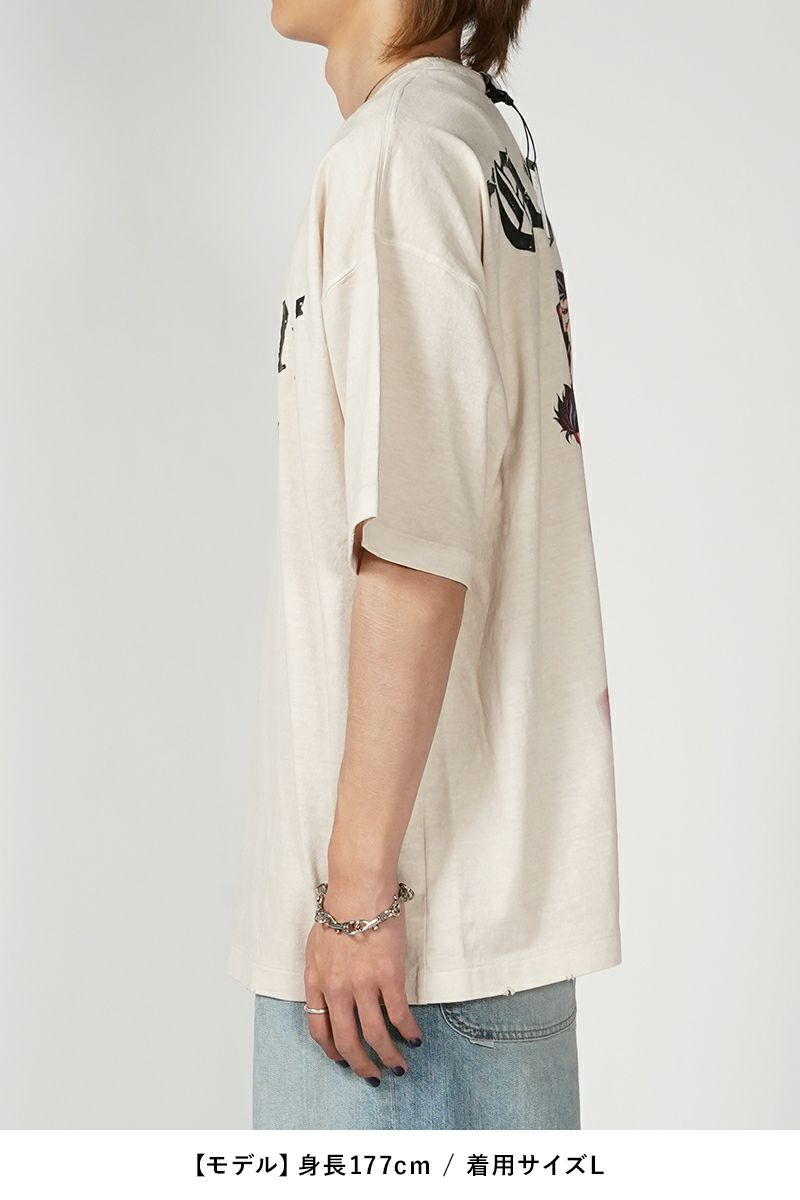 THE SUGAR PUNCH(シュガーパンチ)嘘喰い S/S T-Shirt 賭郎立会人 半袖Tシャツ TUSM24SM005 -9