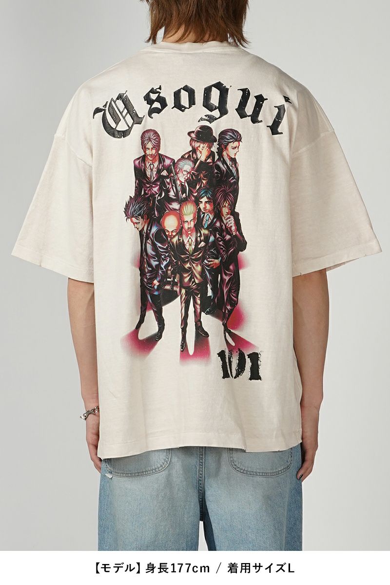 THE SUGAR PUNCH(シュガーパンチ)嘘喰い S/S T-Shirt 賭郎立会人 半袖Tシャツ TUSM24SM005 -10