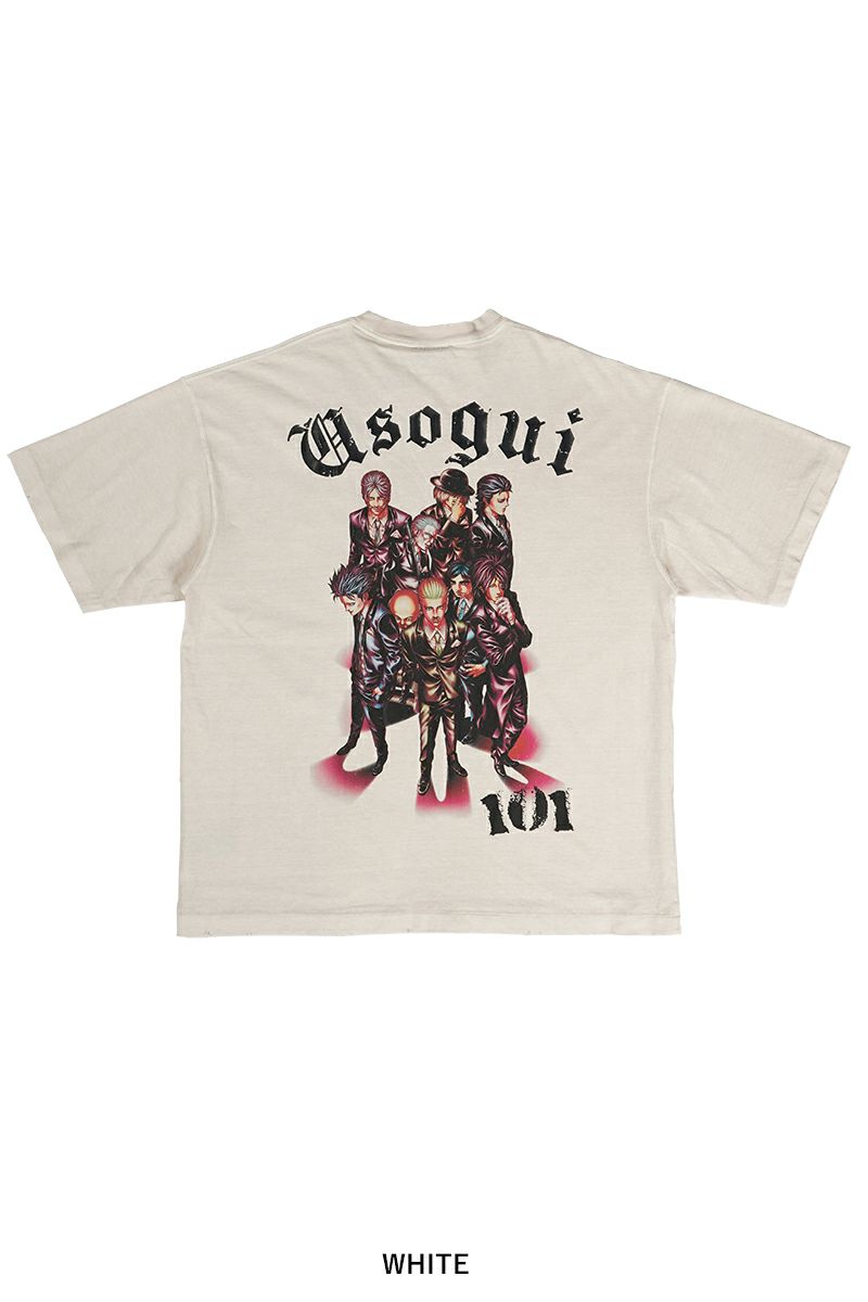 THE SUGAR PUNCH(シュガーパンチ)嘘喰い S/S T-Shirt 賭郎立会人 半袖Tシャツ TUSM24SM005 -15