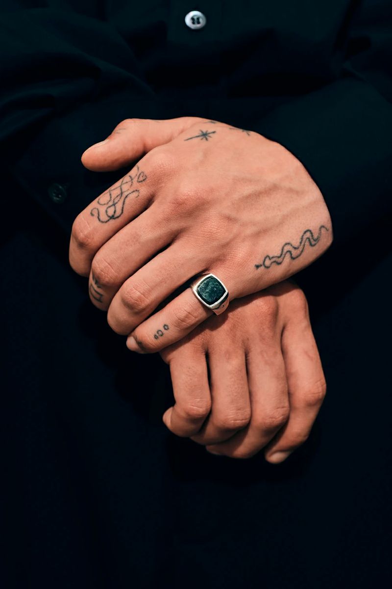 TOMWOOD(トムウッド)Cushion Green Marble クッション・グリーンマーブル 100341 -3