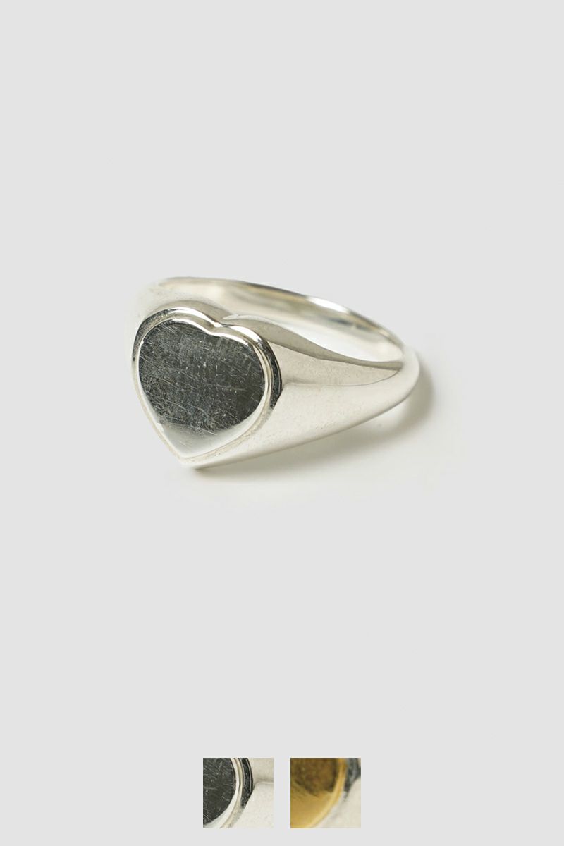 JANE SMITH(ジェーンスミス)HEART SIGNET RING ハートシグネットリング 24SAC-#225S