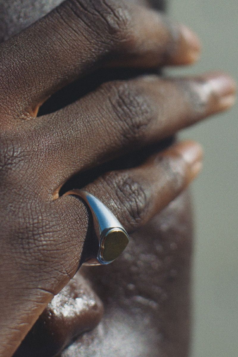 JANE SMITH(ジェーンスミス)HEART SIGNET RING ハートシグネットリング 24SAC-#225S -8