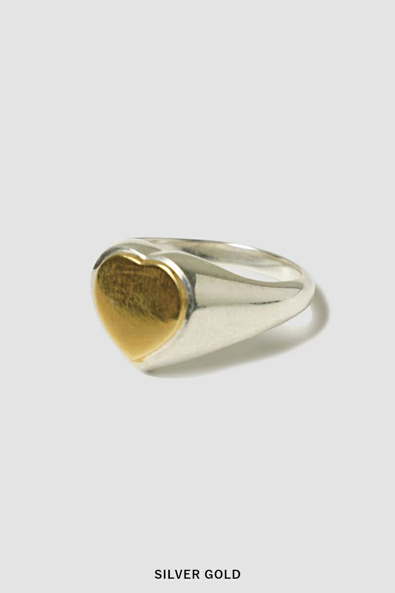 JANE SMITH(ジェーンスミス)HEART SIGNET RING ハートシグネットリング 24SAC-#225S -10