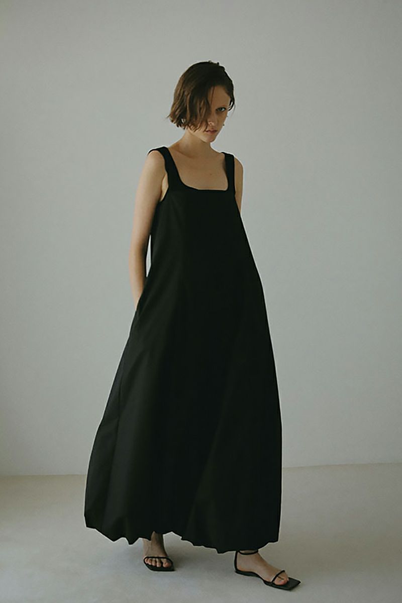 ETRE TOKYO(エトレトウキョウ)ナローストラップバルーンワンピース 1224430007 -5