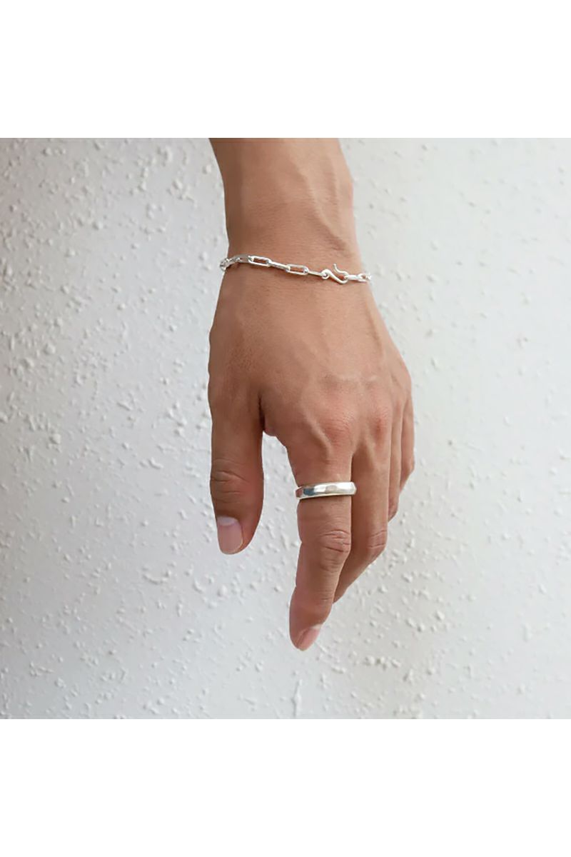 TEN.(テン)グリッドブレスレット SV-M- BRM-0031 -1