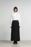 Graphpaper(グラフペーパー)Satin Pleats Skirt サテンプリーツスカート GL243-40228SB -1