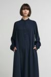 Graphpaper(グラフペーパー)Satin Band Collar Dress サテンバンドカラードレス GL243-60222B -4