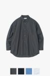 Graphpaper(グラフペーパー)Broad L/S Oversized Regular Collar Shirt ブロード長袖オーバーサイズレギュラーカラーシャツ GM243-50001B