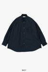 Graphpaper(グラフペーパー)Broad L/S Oversized Regular Collar Shirt ブロード長袖オーバーサイズレギュラーカラーシャツ GM243-50001B -8