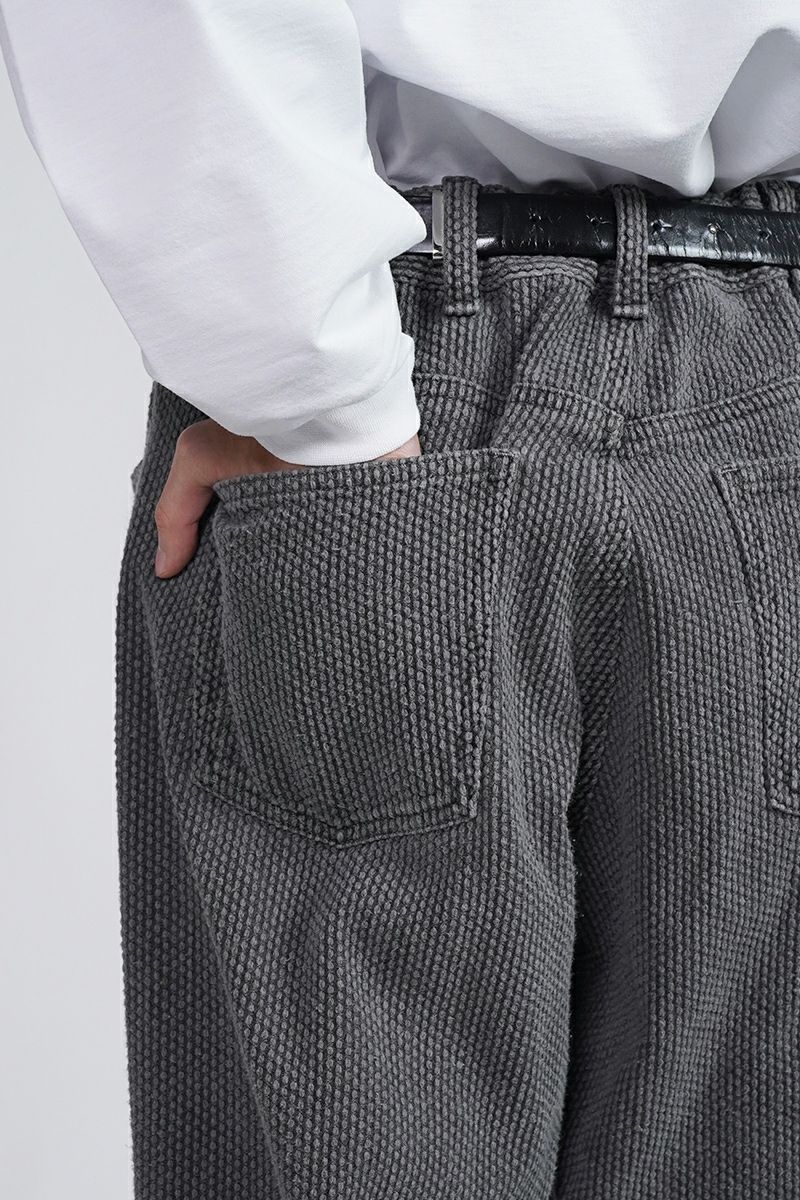 INNAT(インアット)SASHIKO 5P PANTS 刺子5ポケットパンツ INNAT06-P04A -3