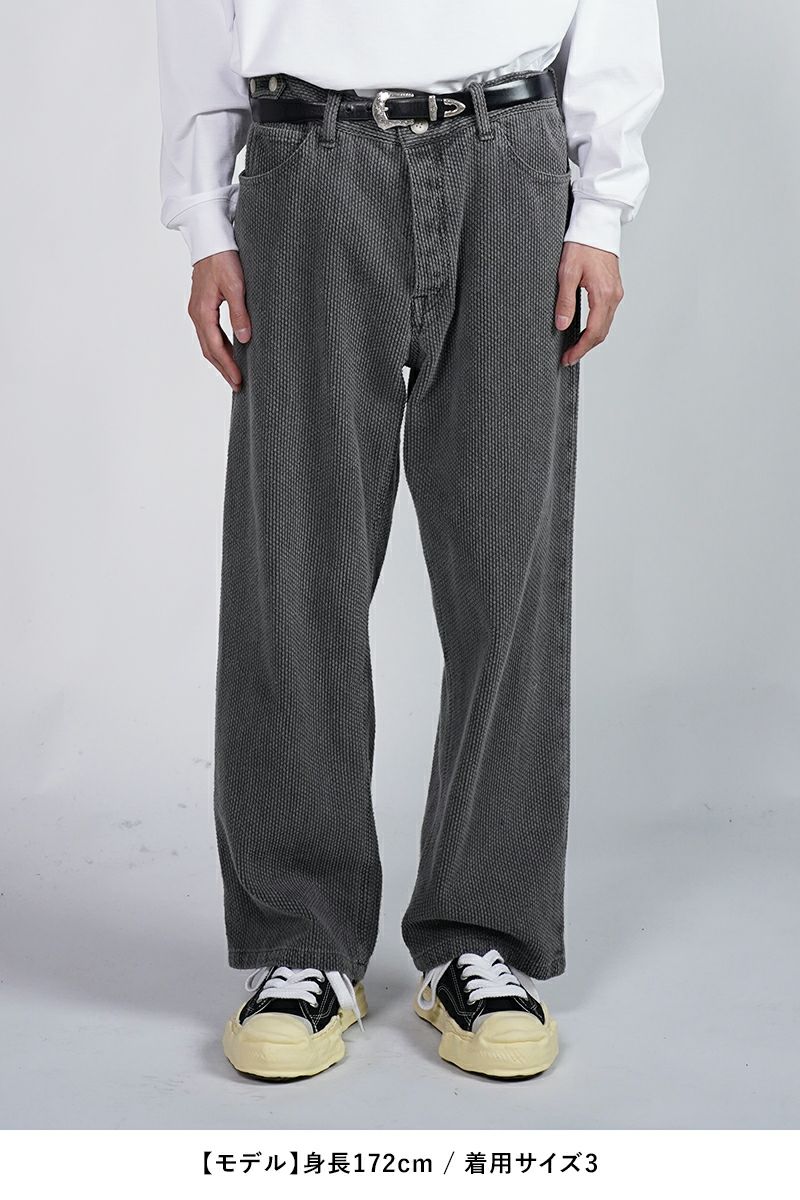 INNAT(インアット)SASHIKO 5P PANTS 刺子5ポケットパンツ INNAT06-P04A -7