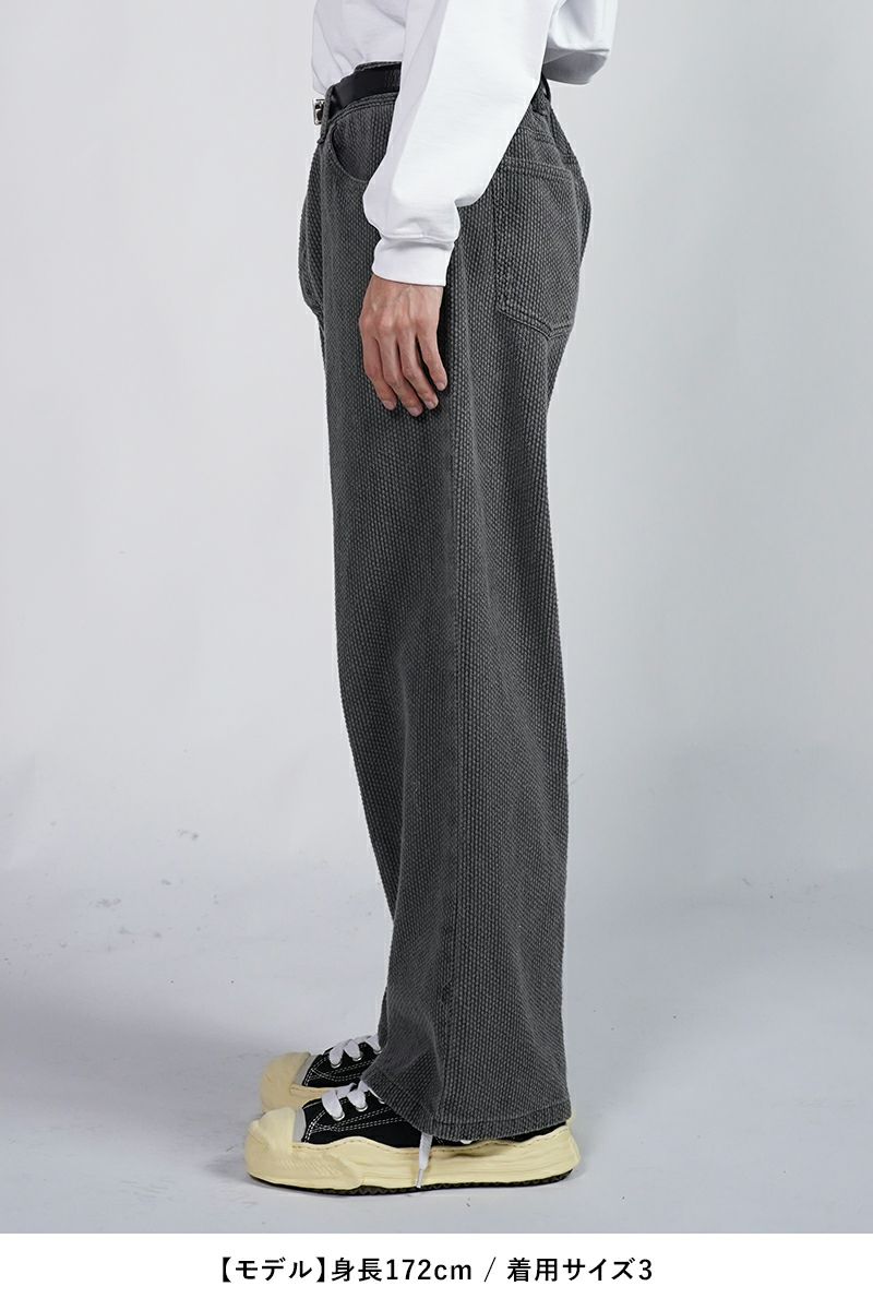 INNAT(インアット)SASHIKO 5P PANTS 刺子5ポケットパンツ INNAT06-P04A -8