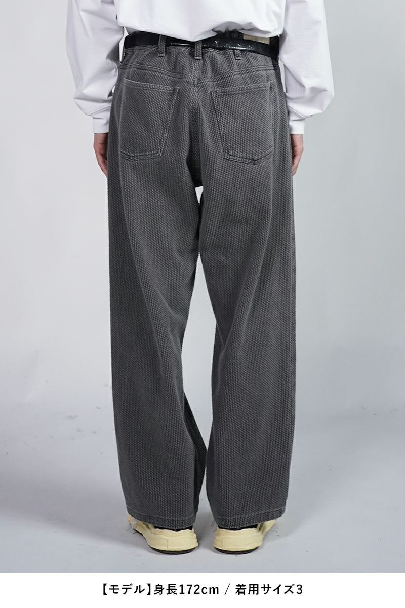 INNAT(インアット)SASHIKO 5P PANTS 刺子5ポケットパンツ INNAT06-P04A -9