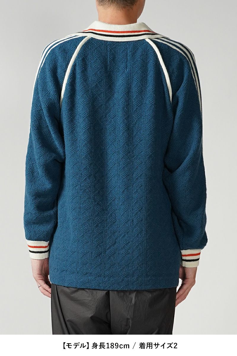 RICE NINE TEN(ライスナインテン)KNITTING CLASSIC SOCCER JERSEY ニッティングクラシックサッカージャージー KN-LSGMS -12