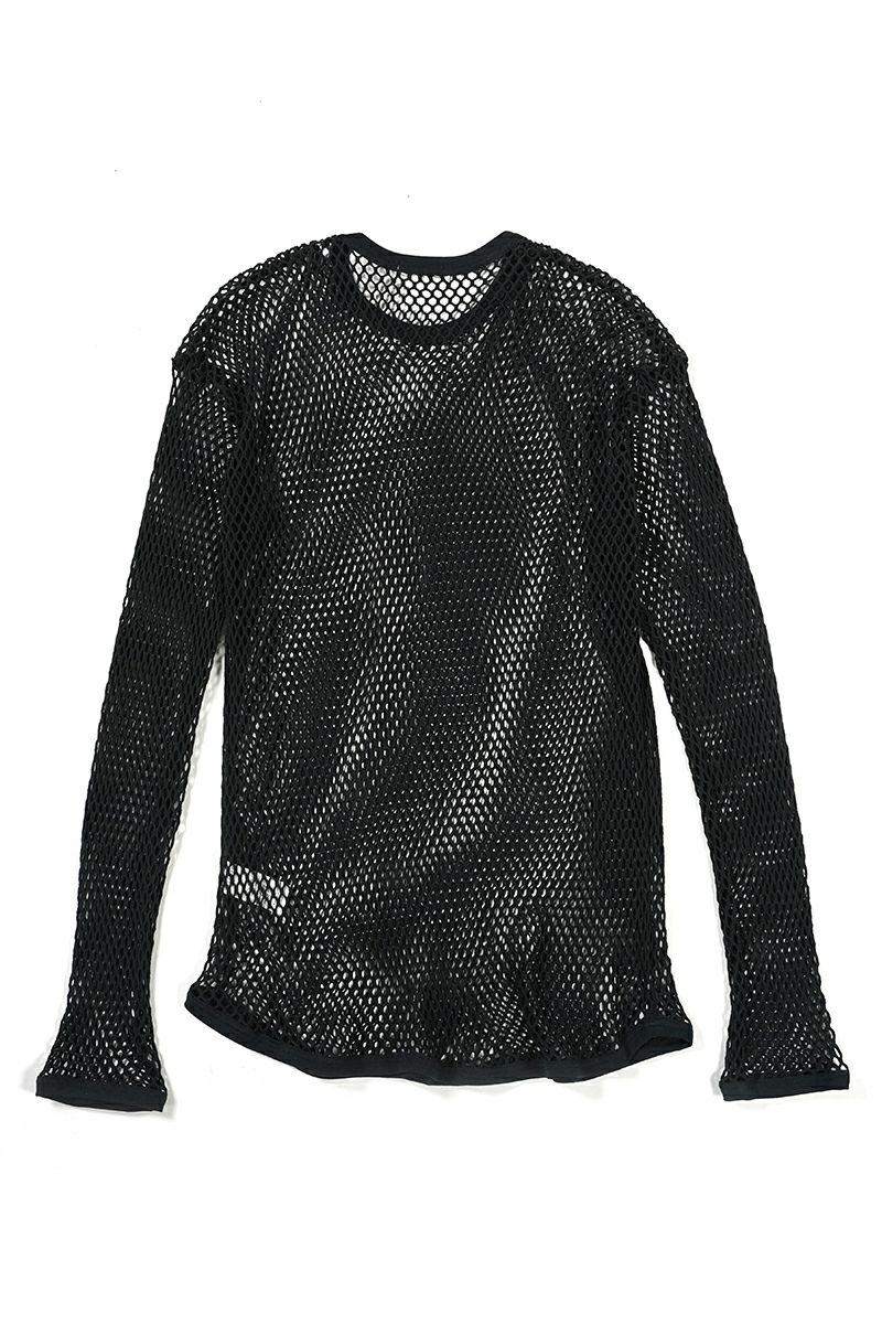 WELLDER(ウェルダー)Big Mesh Long Sleeve ビッグメッシュ長袖Tシャツ WM24AT03 -13