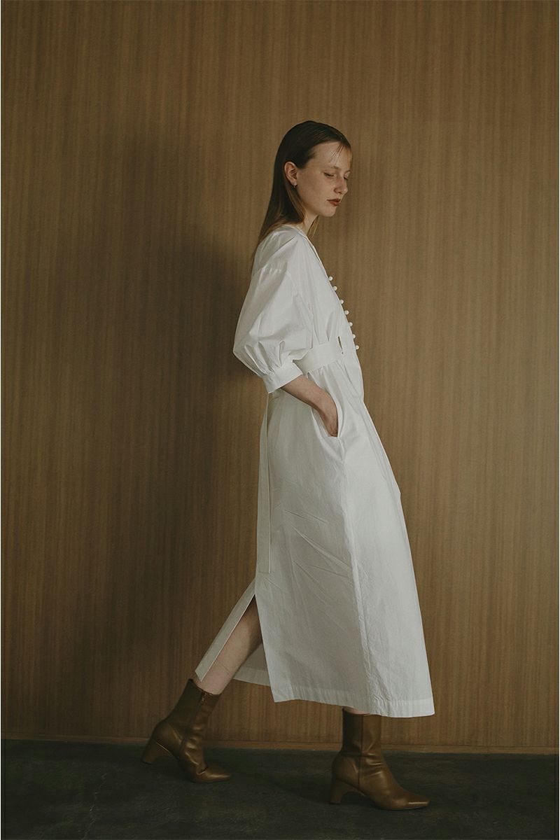 MANOF(マノフ)TYPEWRITER BELT ONEPIECE タイプライターベルトワンピース 87112-5002 -1