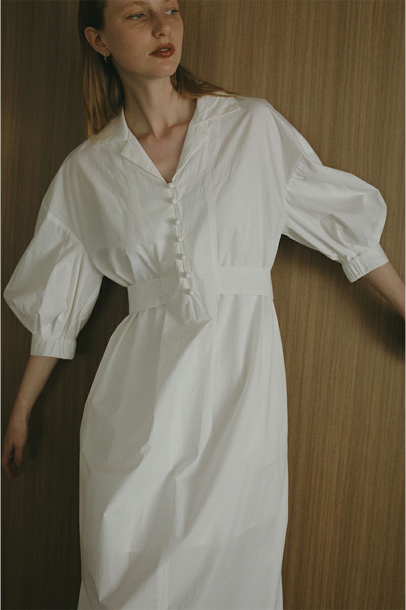 MANOF(マノフ)TYPEWRITER BELT ONEPIECE タイプライターベルトワンピース 87112-5002 -3