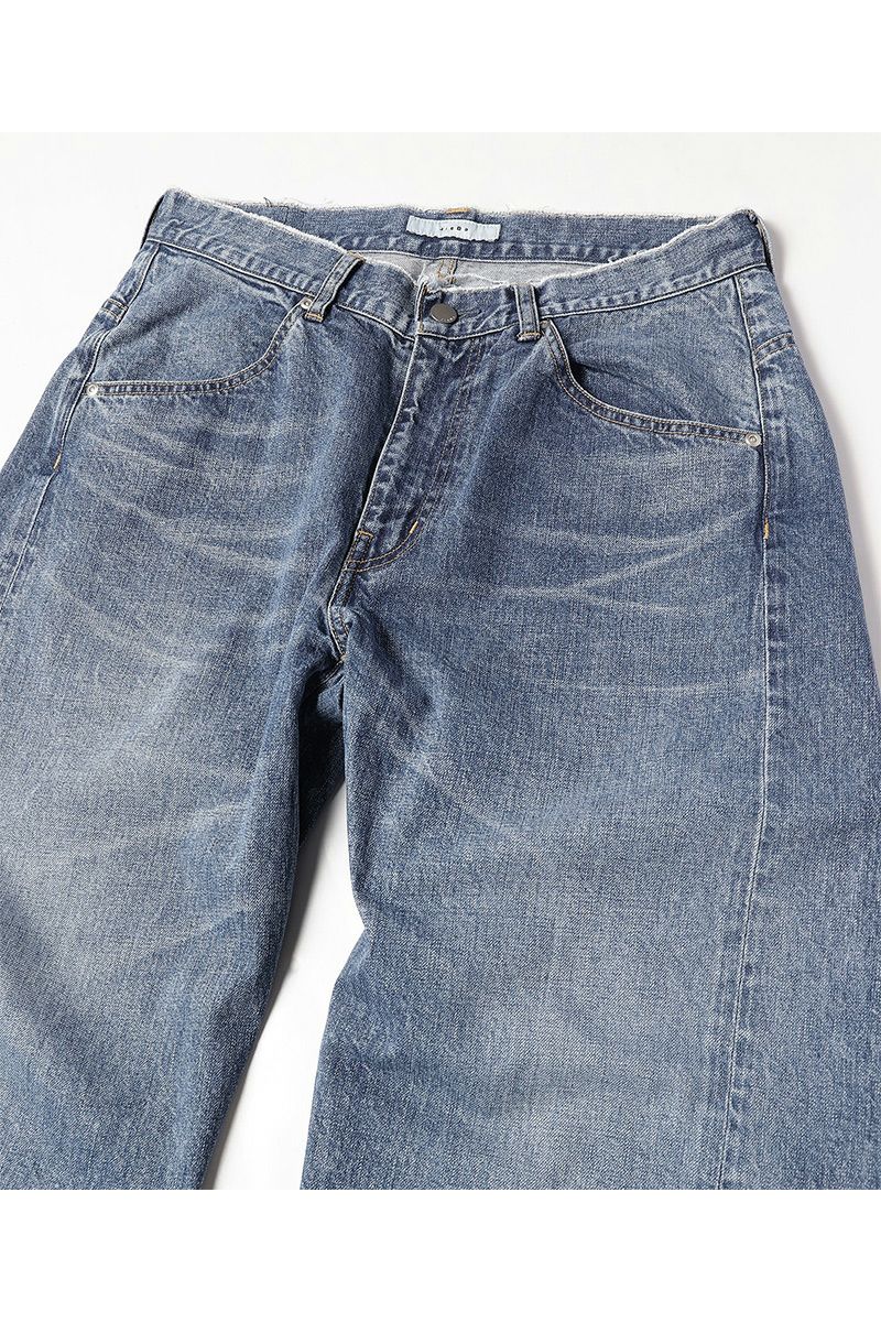 JieDa(ジエダ)USED 3D BAGGY DENIM ユーズド3Dバギーデニム Jie-24S-PT04 -5