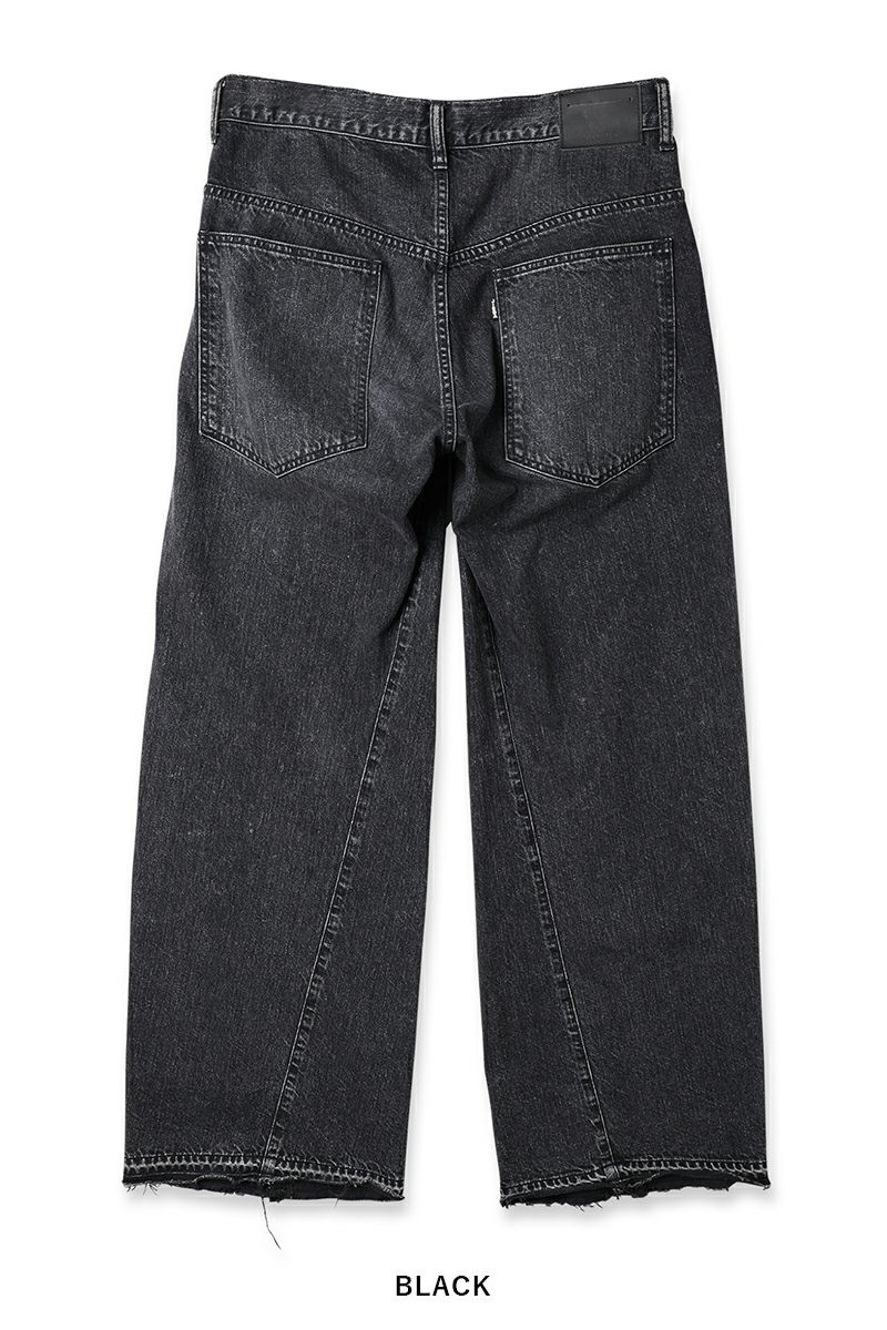 JieDa(ジエダ)USED 3D BAGGY DENIM ユーズド3Dバギーデニム Jie-24S-PT04 -15