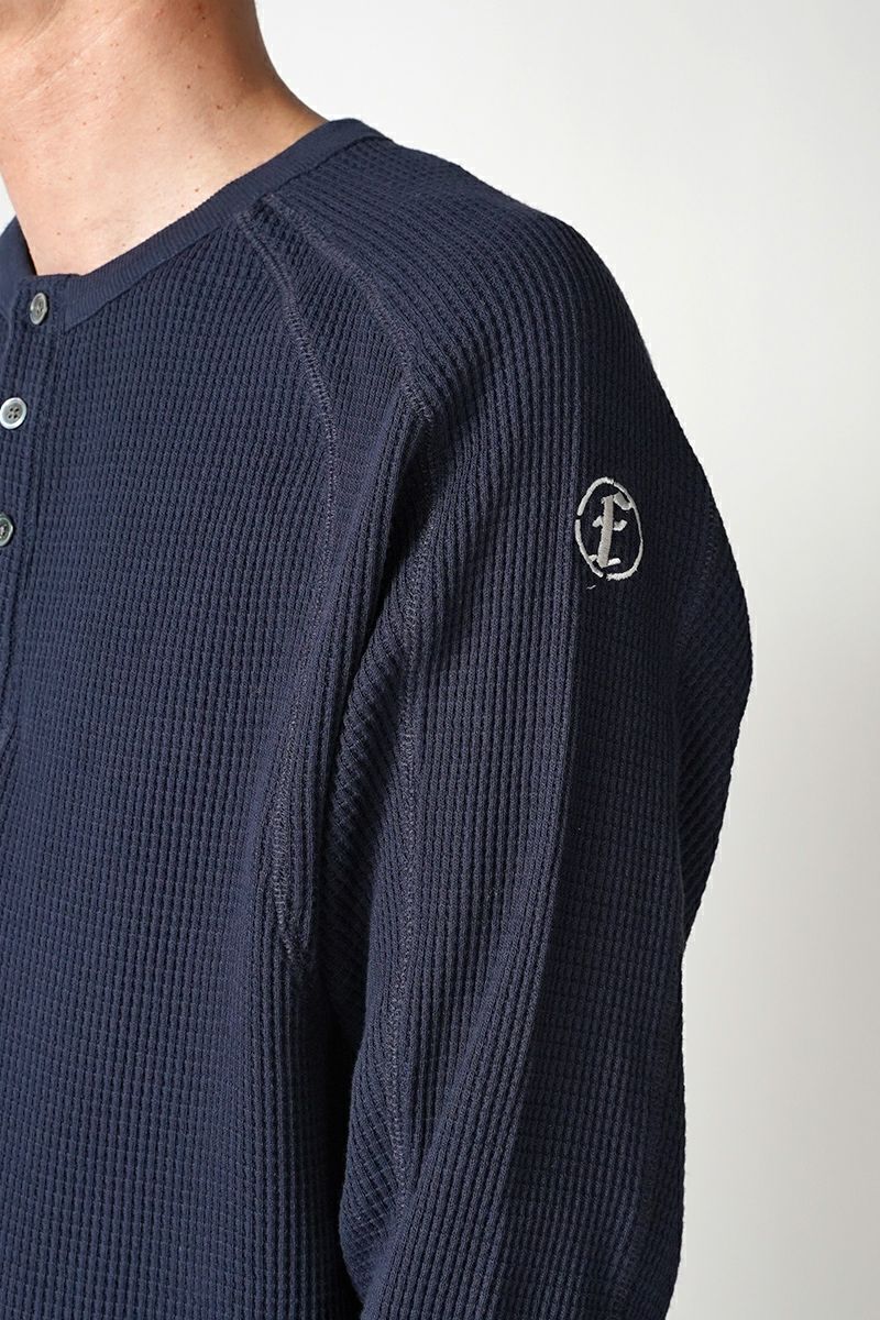 FAF(エフエーエフ)THERMAL HENLEY SHIRTS サーマルヘンリーシャツ 2341203 -2