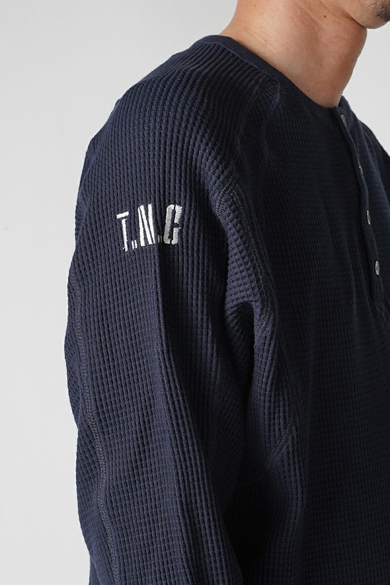 FAF(エフエーエフ)THERMAL HENLEY SHIRTS サーマルヘンリーシャツ 2341203 -3