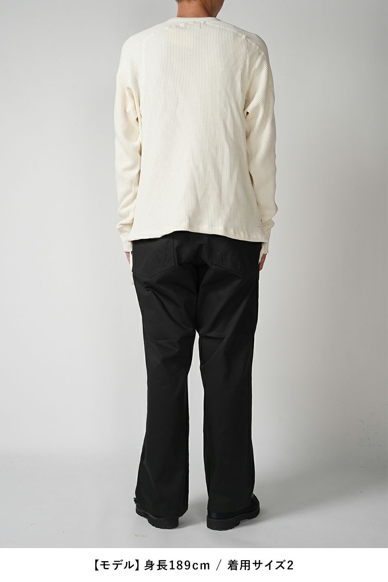 FAF(エフエーエフ)THERMAL HENLEY SHIRTS サーマルヘンリーシャツ 2341203 -9