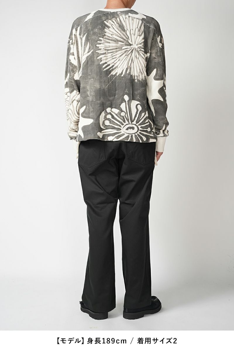 FAF(エフエーエフ)THERMAL HENLEY SHIRTS サーマルヘンリーシャツ 2341203 -11