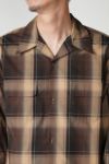 SUGARHILL(シュガーヒル)OMBRE PLAID OPEN COLLAR BLOUSE オンブレプレイドオープンカラーブラウス 2411300501 -1