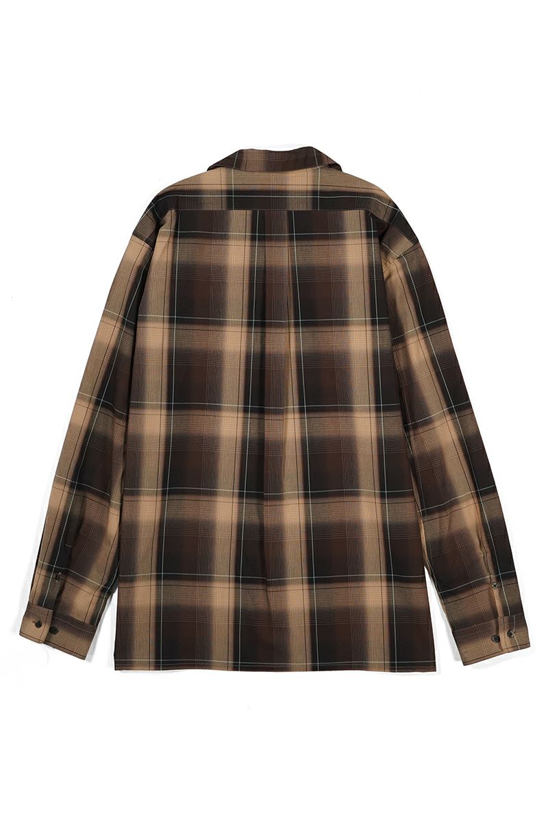 SUGARHILL(シュガーヒル)OMBRE PLAID OPEN COLLAR BLOUSE オンブレプレイドオープンカラーブラウス 2411300501 -13