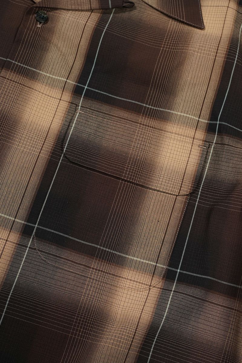 SUGARHILL(シュガーヒル)OMBRE PLAID OPEN COLLAR BLOUSE オンブレプレイドオープンカラーブラウス 2411300501 -15