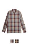 SUGARHILL(シュガーヒル)OMBRE PLAID PANEL POCKET BLOUSE オンブレプレイドパネルポケットブラウス 2411300502