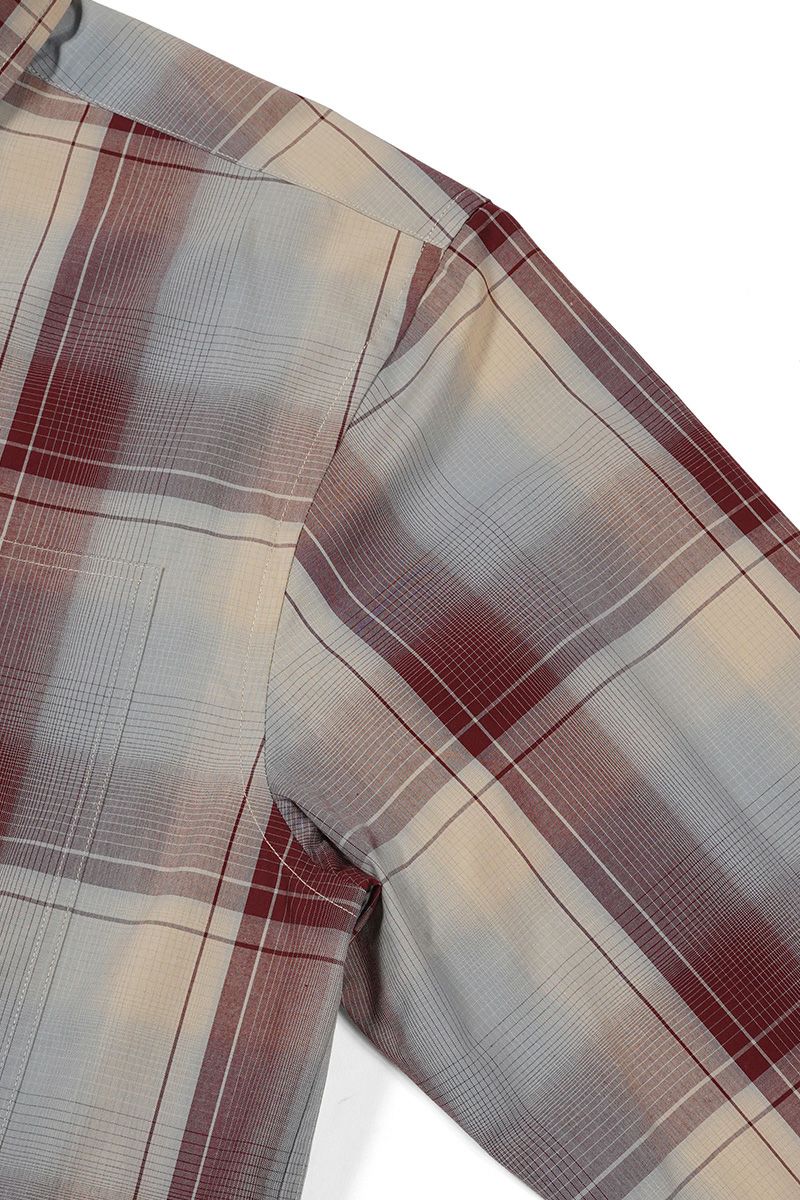 SUGARHILL(シュガーヒル)OMBRE PLAID PANEL POCKET BLOUSE オンブレプレイドパネルポケットブラウス 2411300502 -17