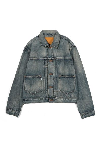 SUGARHILL(シュガーヒル)FADED MODERN DENIM JACKET フェードモダンデニムジャケット 2441000404