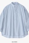 Graphpaper(グラフペーパー)Broad L/S Oversized Regular Collar Shirt ブロード長袖オーバーサイズレギュラーカラーシャツ GM2435-0001STB -10