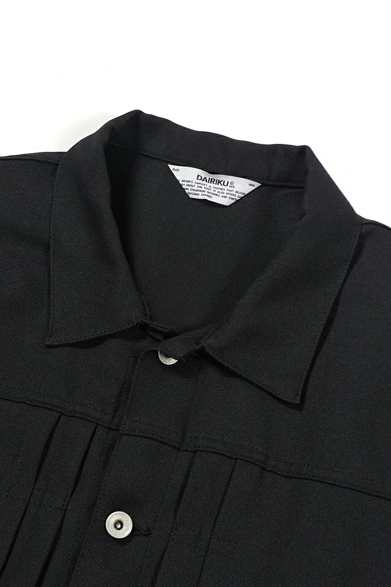 DAIRIKU(ダイリク)2pkt Polyester Jacket 2ポケットポリエステルジャケット 24AW P-1 -14