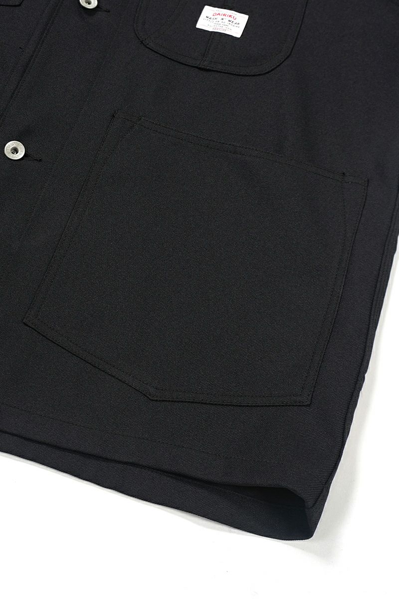 DAIRIKU(ダイリク)Polyester Cover All ポリエステルカバーオール 24AW P-2 -20