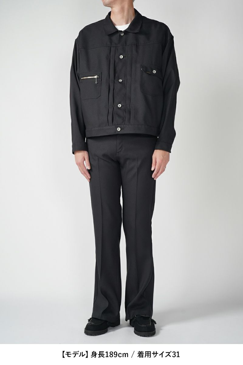 DAIRIKU(ダイリク)Flare Pressed Pants フレアプレスドパンツ 24AW P-4 -4