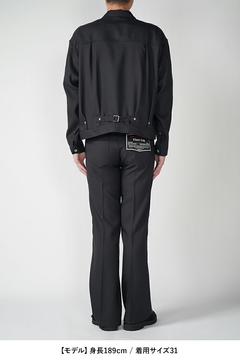 DAIRIKU(ダイリク)Flare Pressed Pants フレアプレスドパンツ 24AW P-4 -5
