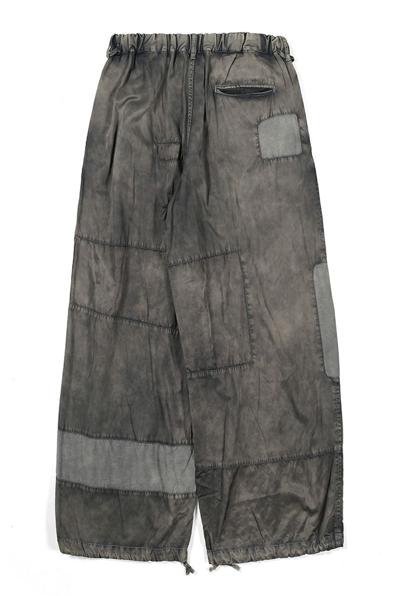 Maison MIHARA YASUHIRO(メゾン ミハラヤスヒロ)Repair Satin Pants リペアサテンパンツ B13PT092 -2