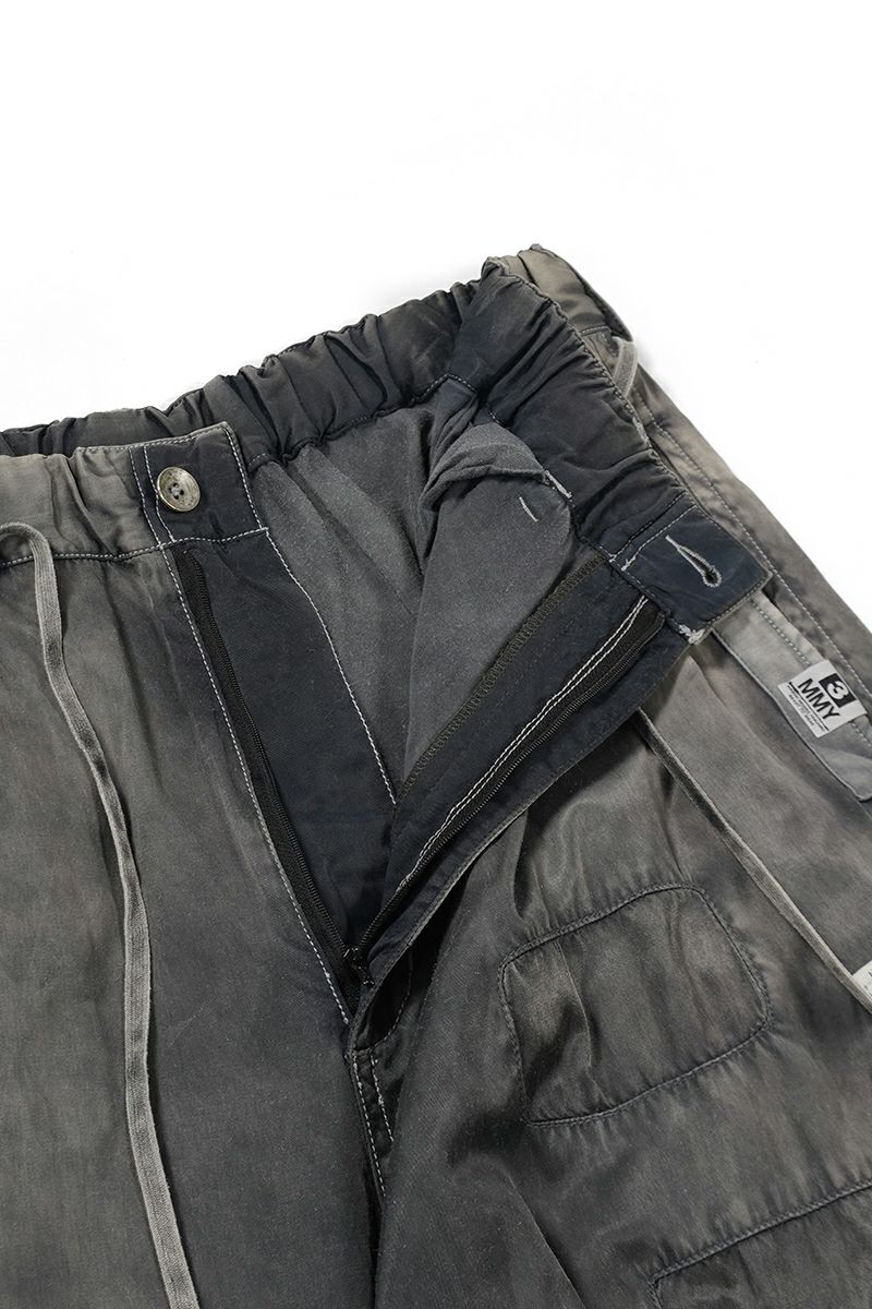 Maison MIHARA YASUHIRO(メゾン ミハラヤスヒロ)Repair Satin Pants リペアサテンパンツ B13PT092 -4