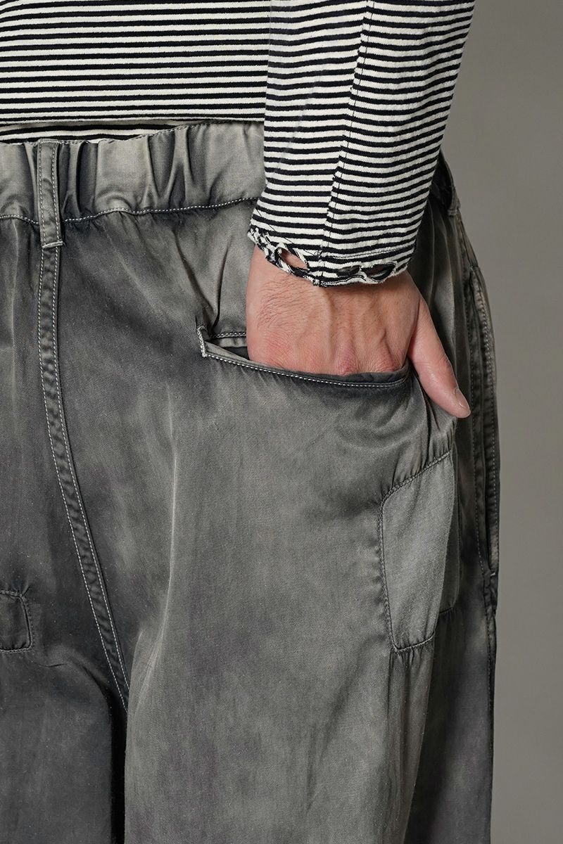 Maison MIHARA YASUHIRO(メゾン ミハラヤスヒロ)Repair Satin Pants リペアサテンパンツ B13PT092 -11